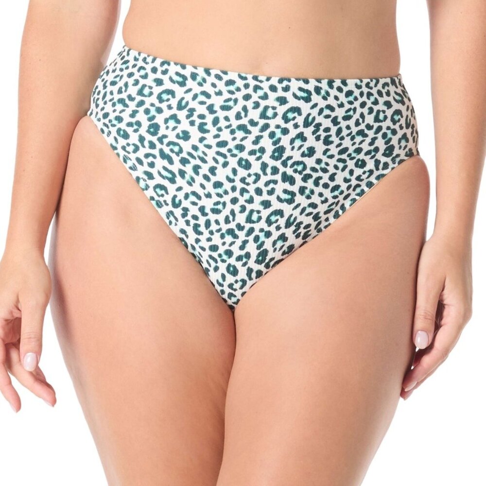Coco Reef High Esteem High Waist Bikini Bottoms – Jasper Animal Print size XL